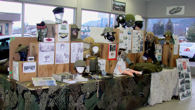 Smithers Remembrance display 2009
